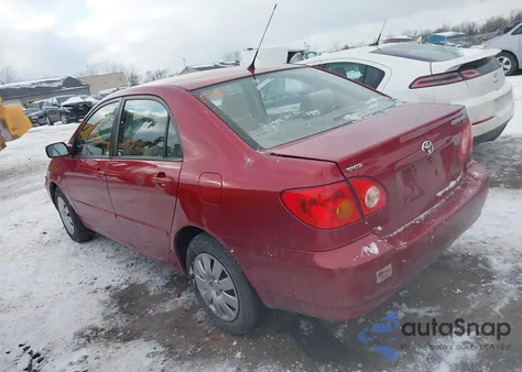 2003 Toyota Corolla Le z USA, uszkodzony, nr VIN JTDBR32E230043753